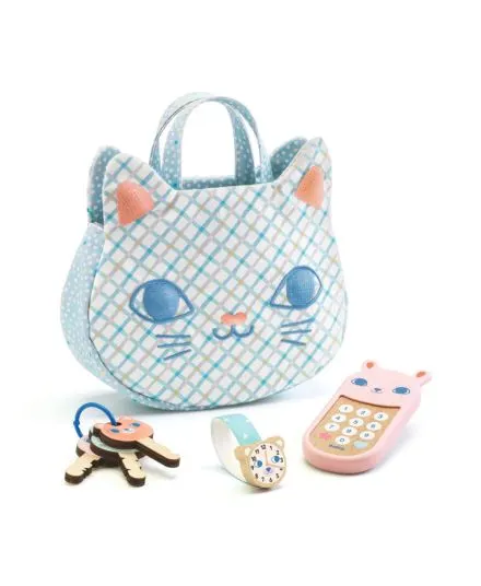 Djeco - torebka dziecięca z akcesoriami kotek