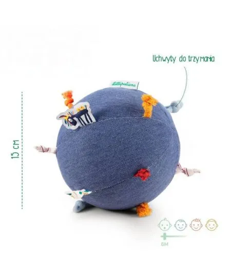 Lilliputiens - piłka sensoryczna z dźwiękami Osiołek Ignace Lilliputiens - piłka sensoryczna z dźwiękami Osiołek Ignace