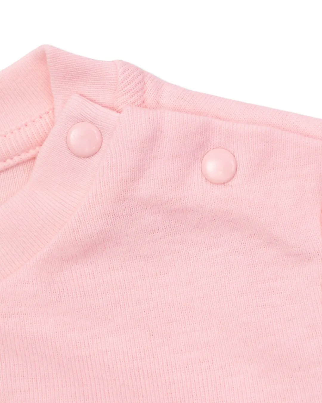 Stella McCartney - koszulka niemowlęca z długim rękawem Birds różowa Stella McCartney - koszulka niemowlęca z długim rękawem Birds różowa