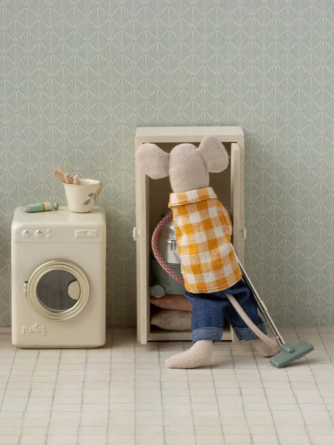 Maileg - pralka dla myszek Off White