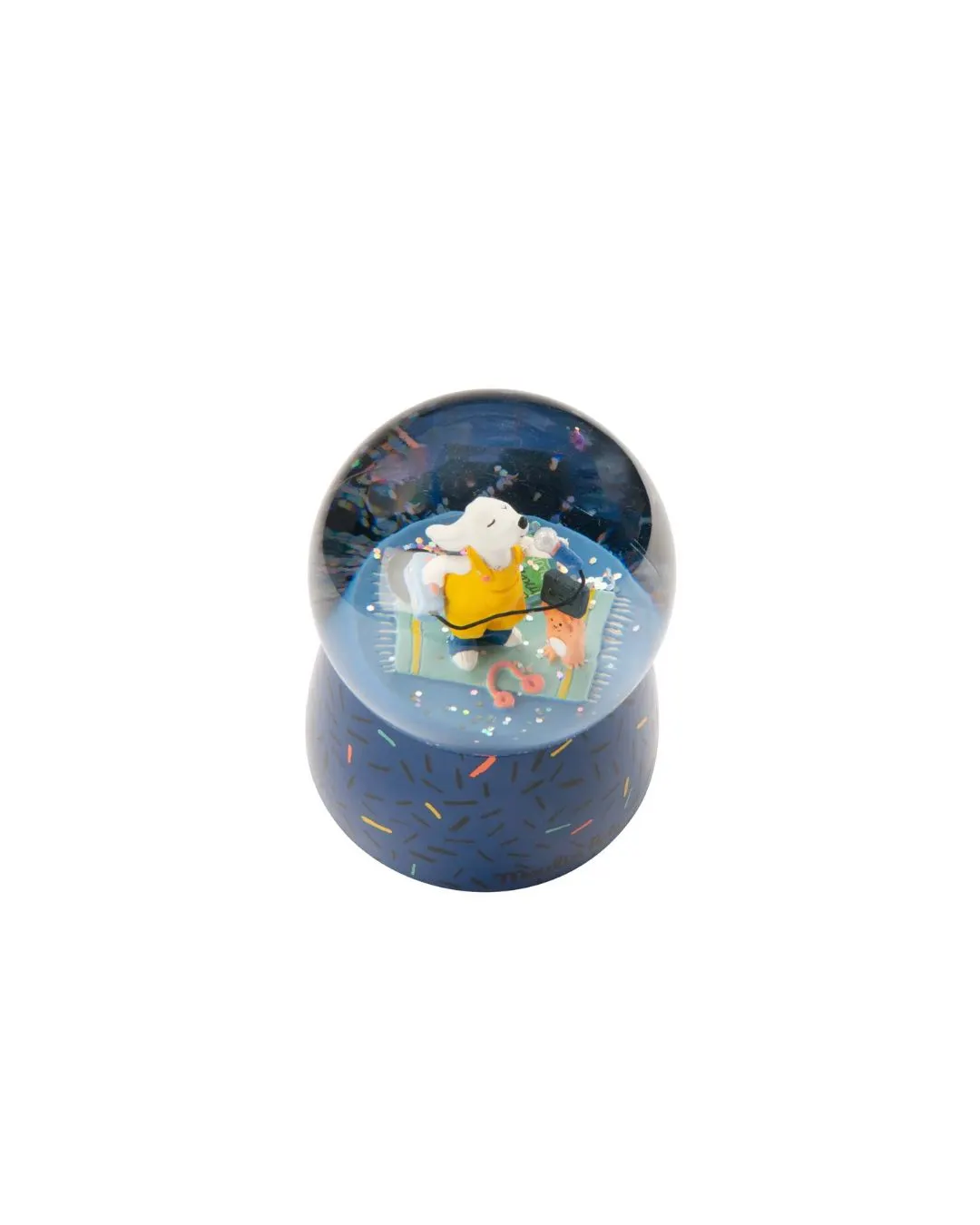 Moulin Roty - kula śnieżna z pozytywką Puce & Pilou