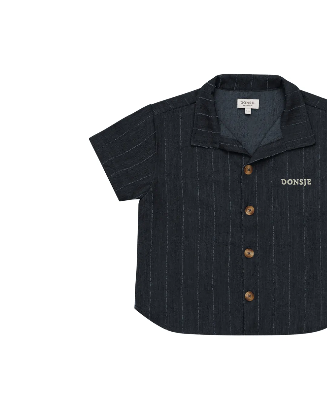 Donsje - klasyczna koszula w paski Lucian Blue Marine Striped