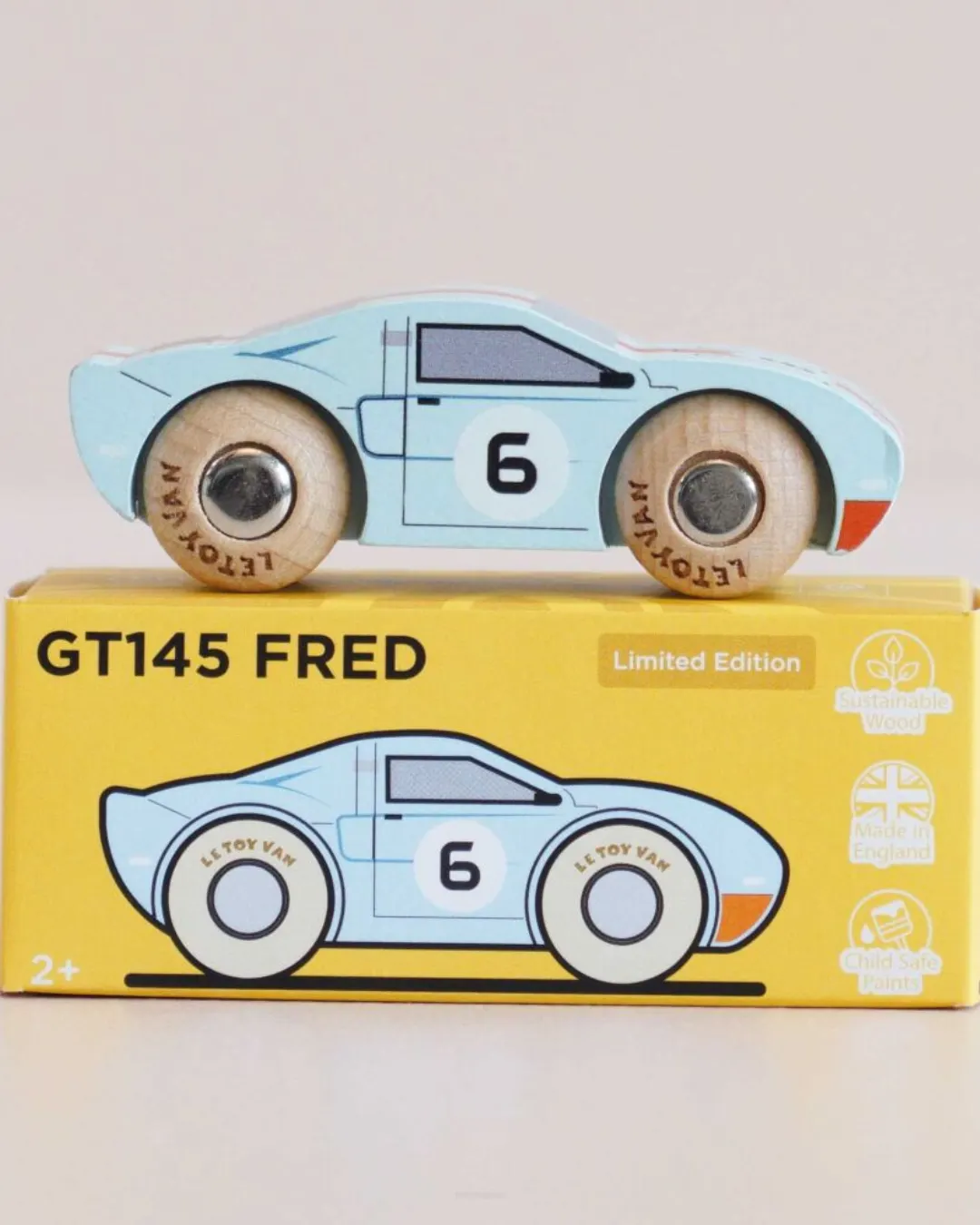 Le Toy Van - Drewniany samochodzik GT145 Fred Le Toy Van - Drewniany samochodzik GT145 Fred