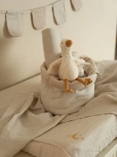 Little Dutch - otulacze muślinowe Pure Soft Beige 120x120 cm 