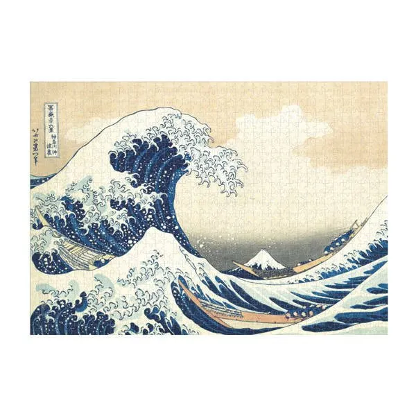 Londji - puzzle The Wave - Hokusai 1000 elementów