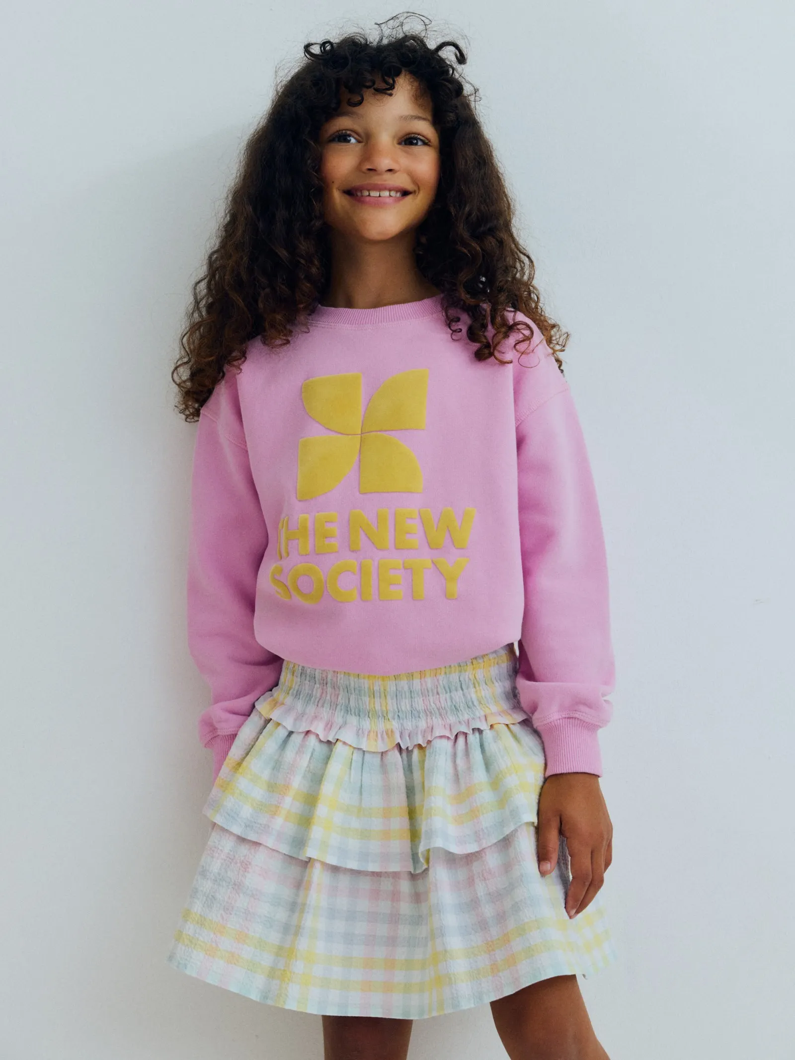 The New Society - bluza TNS Logo Pink Lavander The New Society - bluza TNS Logo Pink Lavander