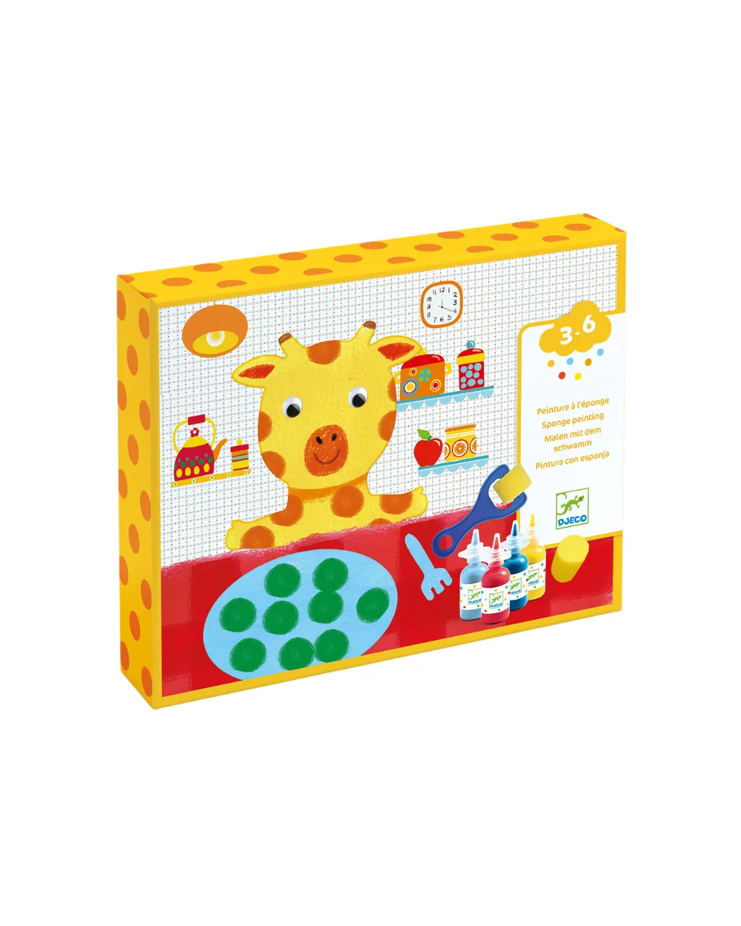 Djeco - zestaw artystyczny Przygody Zabawek Djeco - zestaw artystyczny Przygody Zabawek