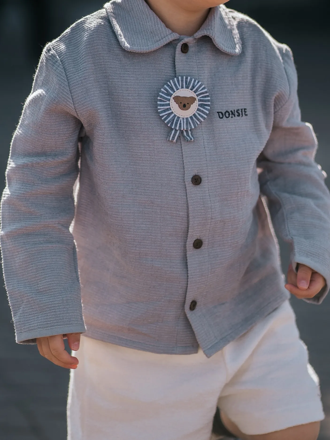 Donsje - koszula dla chłopca Bieken Foggy Blue