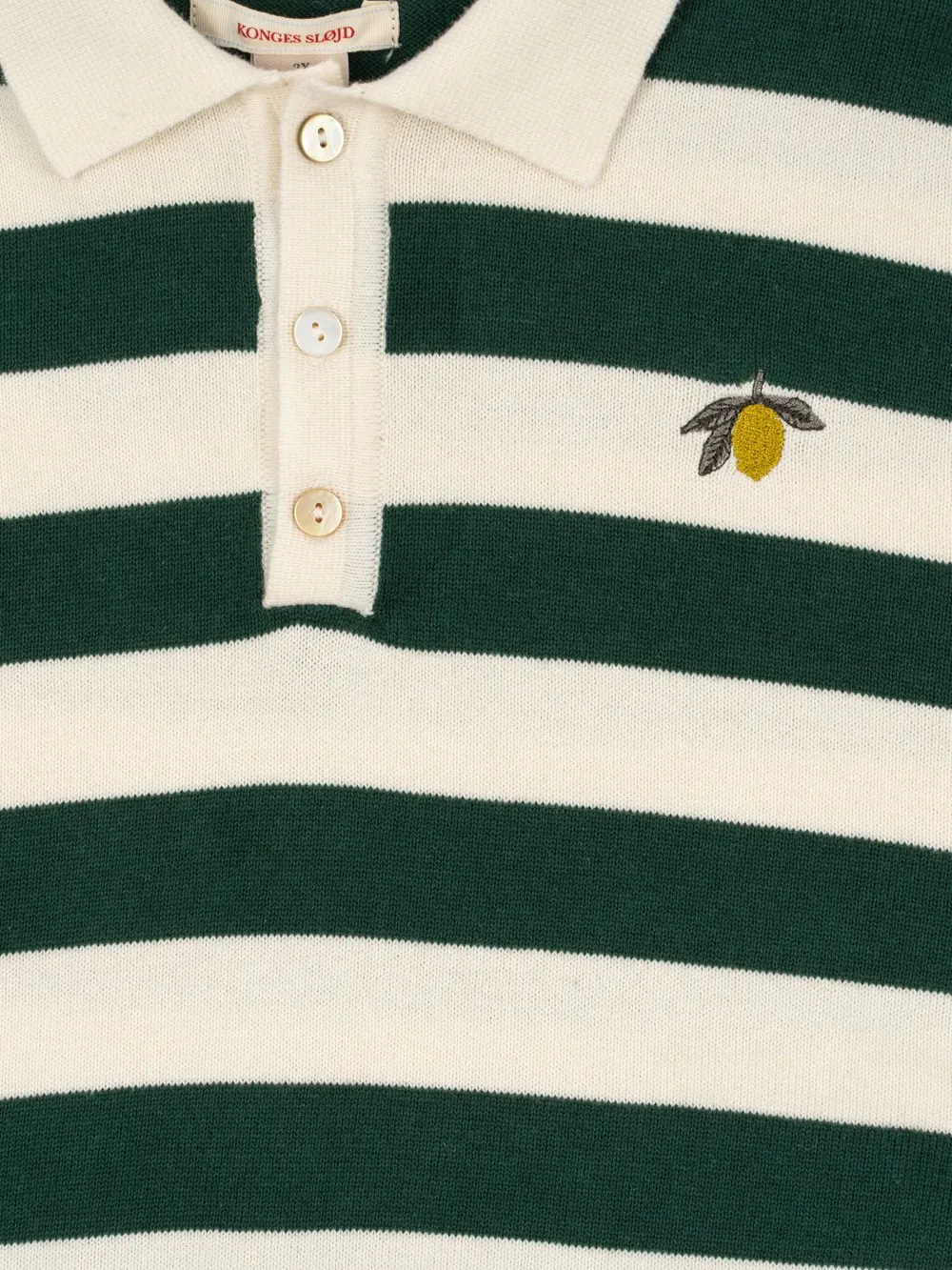 Konges Sløjd - bluzka Manis Knit Polo Pine Grove Stripe Konges Sløjd - bluzka Manis Knit Polo Pine Grove Stripe