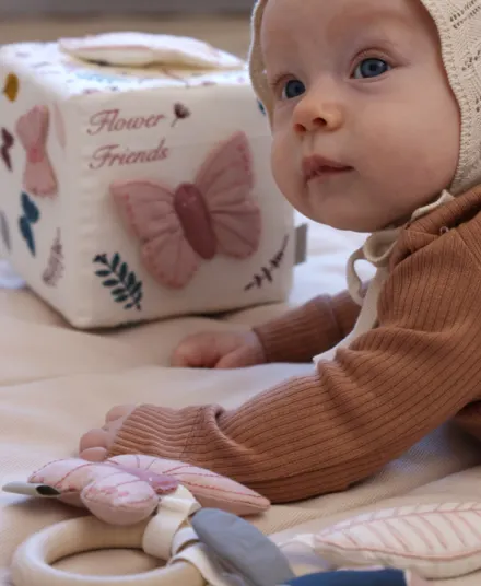 Cam Cam Copenhagen - kostka aktywności OCS Flower Friends Cam Cam Copenhagen - kostka aktywności OCS Flower Friends