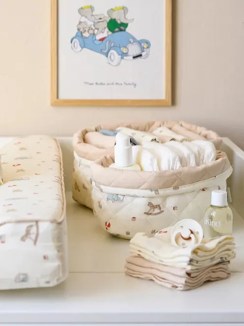 Cam Cam Copenhagen - komplet otulaczy pieluszek muślinowych z bawełny organicznej 2-szt. Vintage Toys