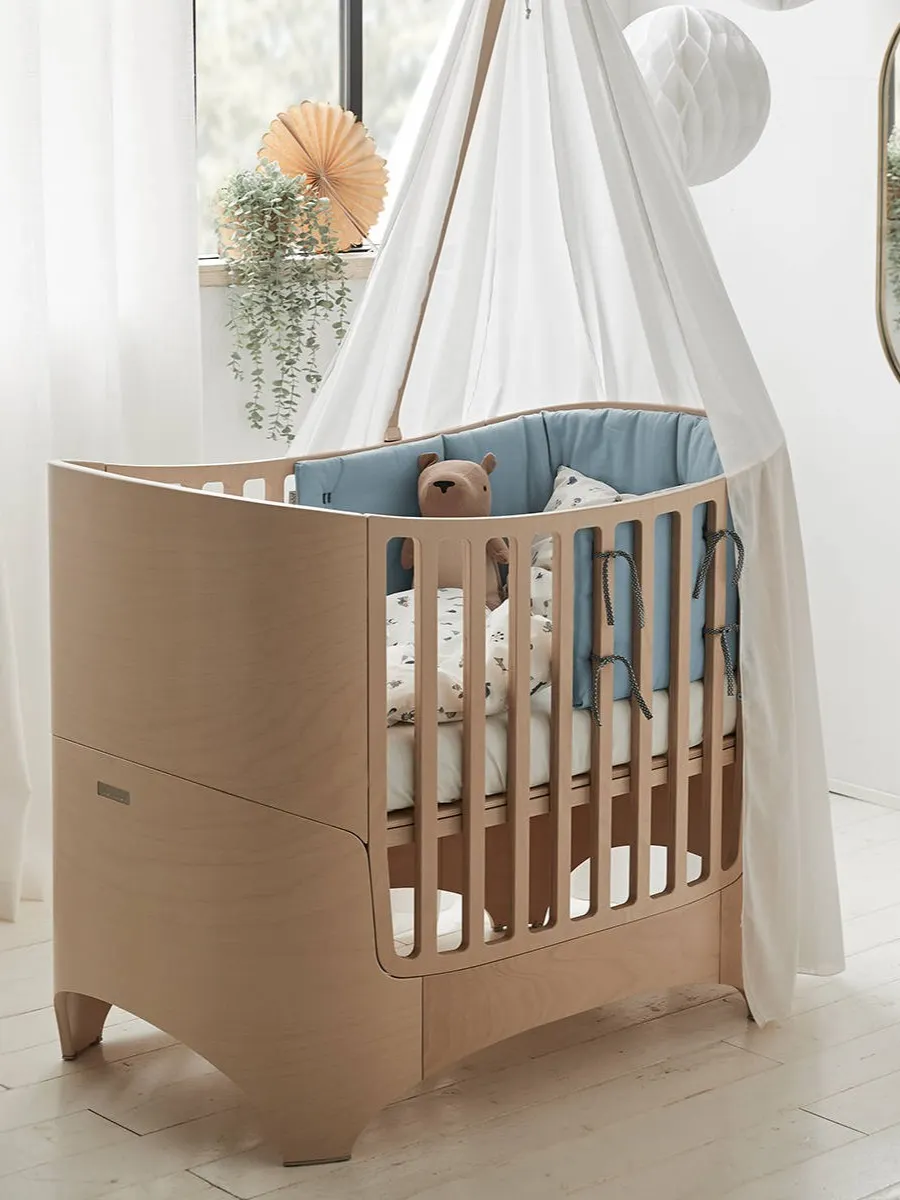 Leander - łóżeczko dziecięce CLASSIC Baby 0-3 lata Bielone