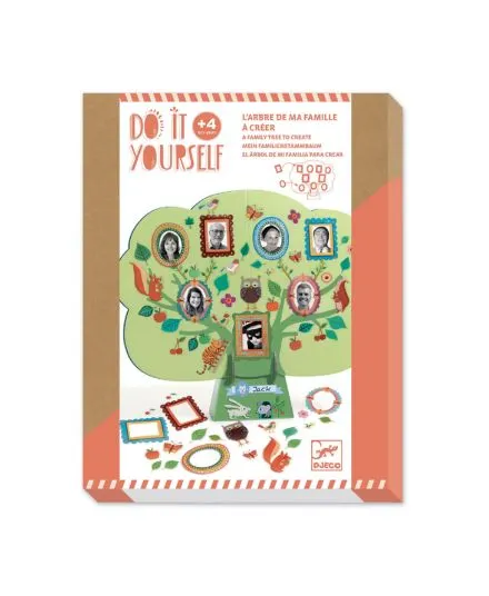 Djeco - zestaw zrób to sam - drzewo genealogiczne Djeco - zestaw zrób to sam - drzewo genealogiczne