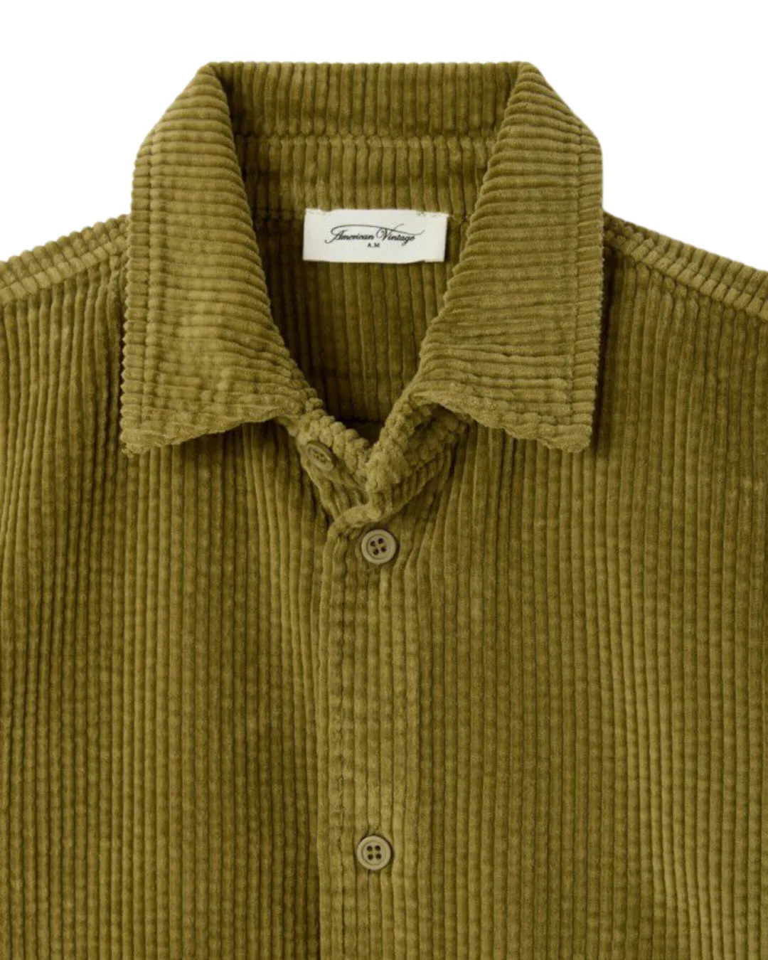 American Vintage - sztruksowa koszula dziecięca Padow Herbes De Provence Vintage