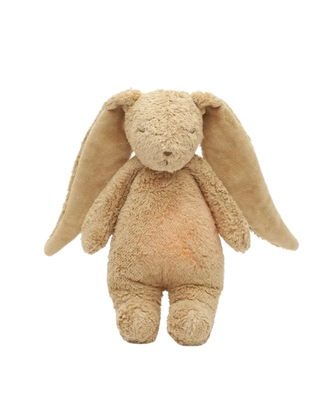 Moonie - szumiący królik organic z lampką Natur Cappuccino