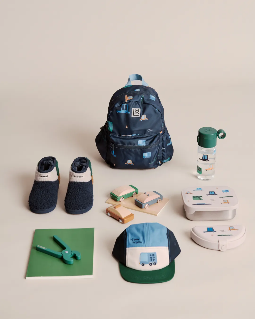 Liewood - plecak dla dziecka Andreas Cars / Classic navy Liewood - plecak dla dziecka Andreas Cars / Classic navy