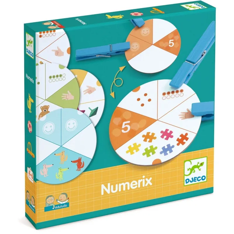 Djeco - gra edukacyjna dla dzieci Numerix