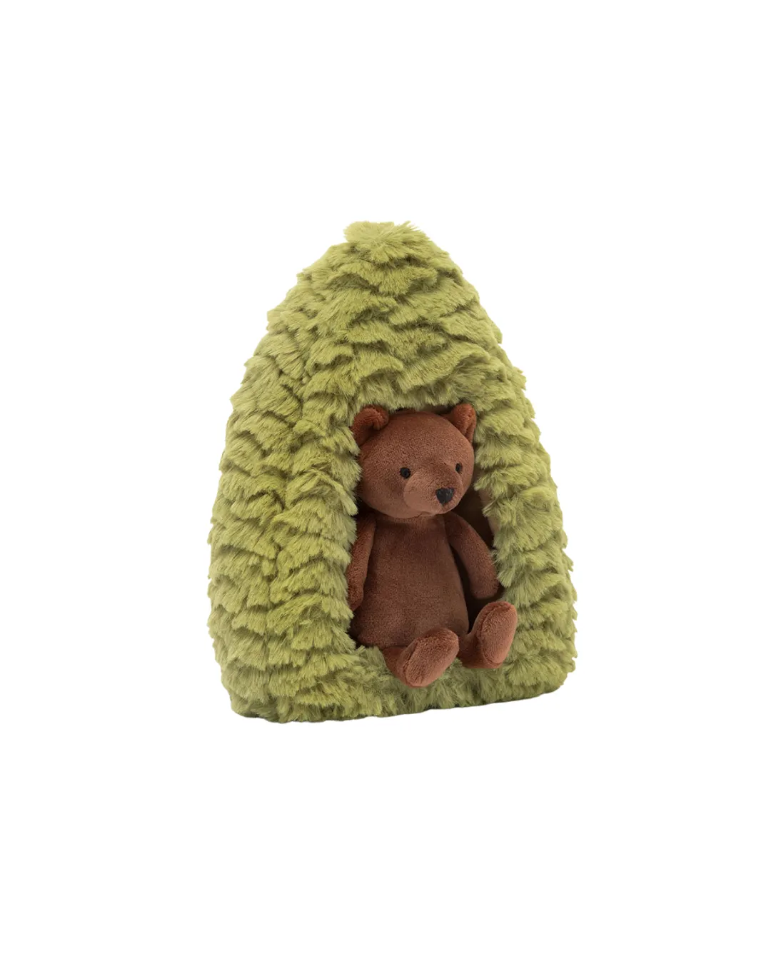 Jellycat - Leśny Domek Zielony Szałas Miś 19 cm