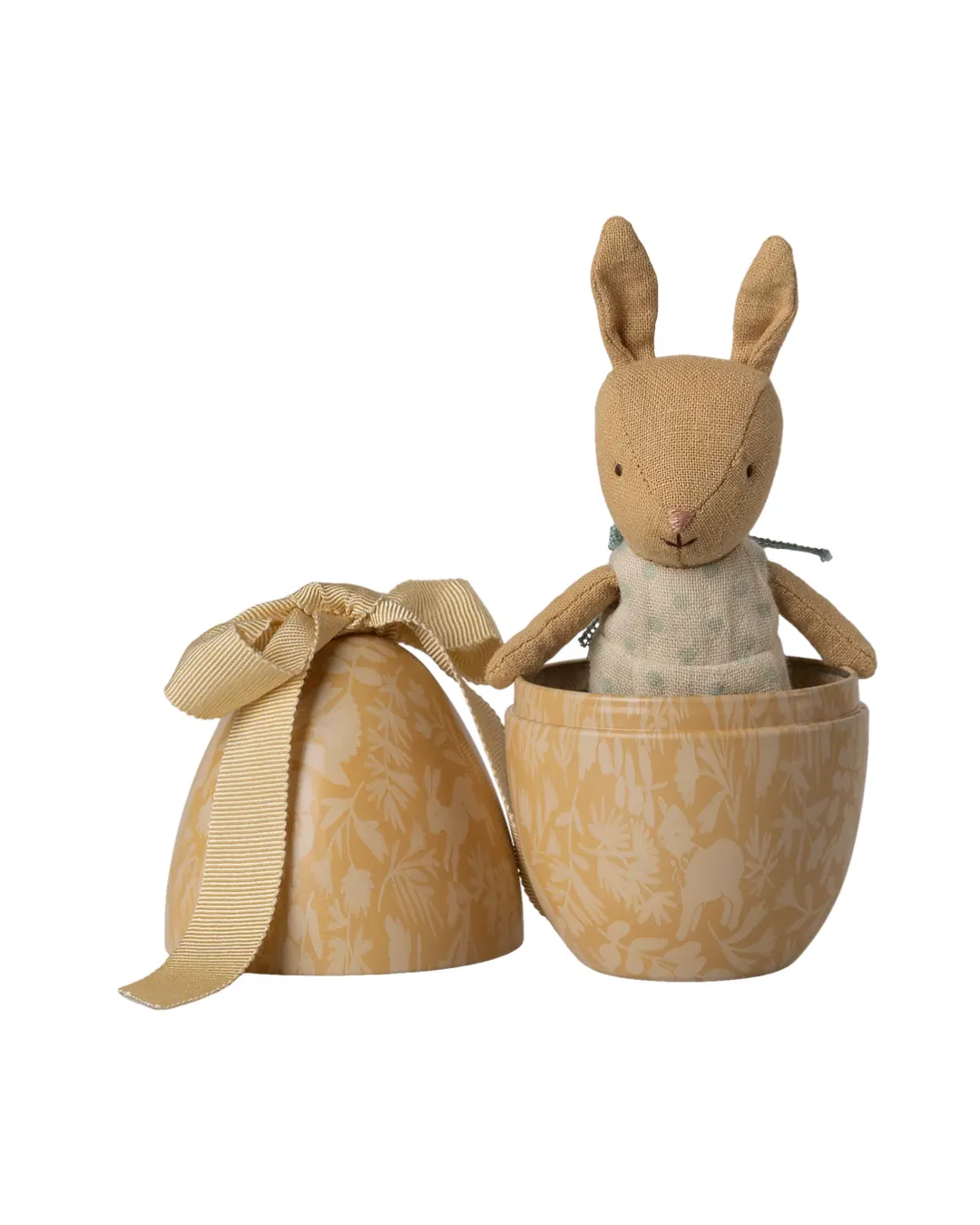 Maileg - jajko wielkanocne z micro króliczkiem kremowy żółty Maileg - jajko wielkanocne z micro króliczkiem kremowy żółty