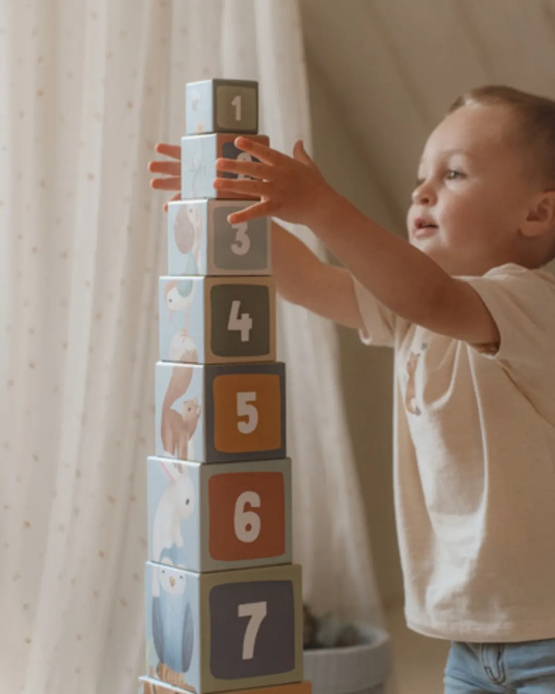 Little Dutch - kartonowa wieża Forest Friends FSC Little Dutch - kartonowa wieża Forest Friends FSC