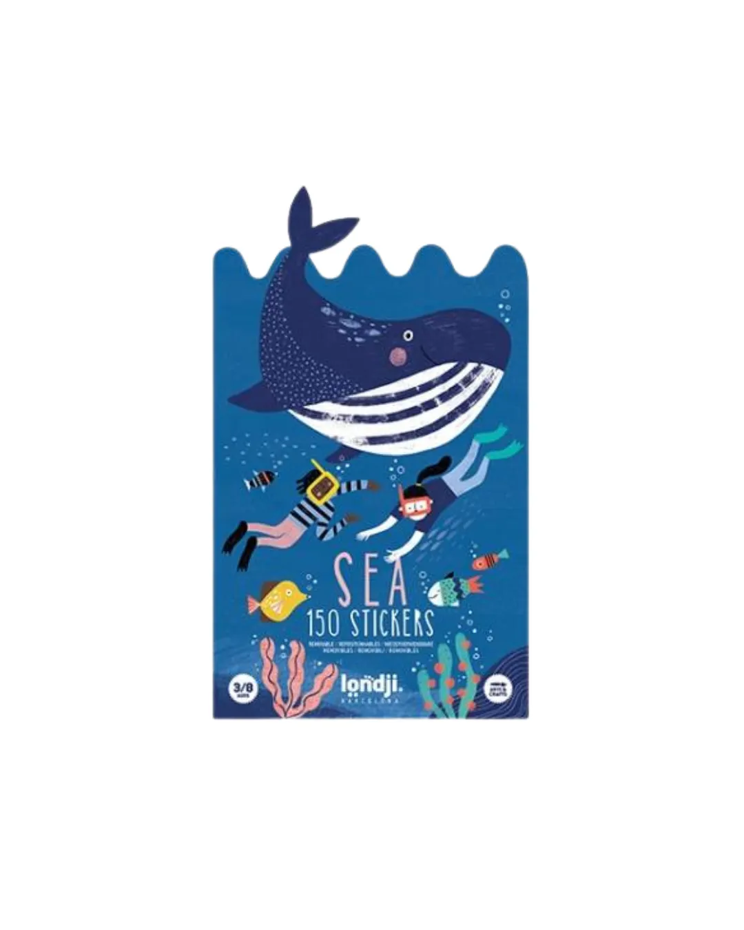 Londji - naklejki wielorazowe Morze