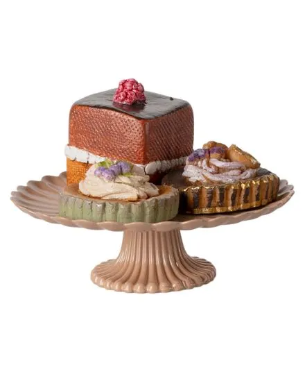 Maileg - zestaw ciastek z podstawką mini Maileg - zestaw ciastek z podstawką mini