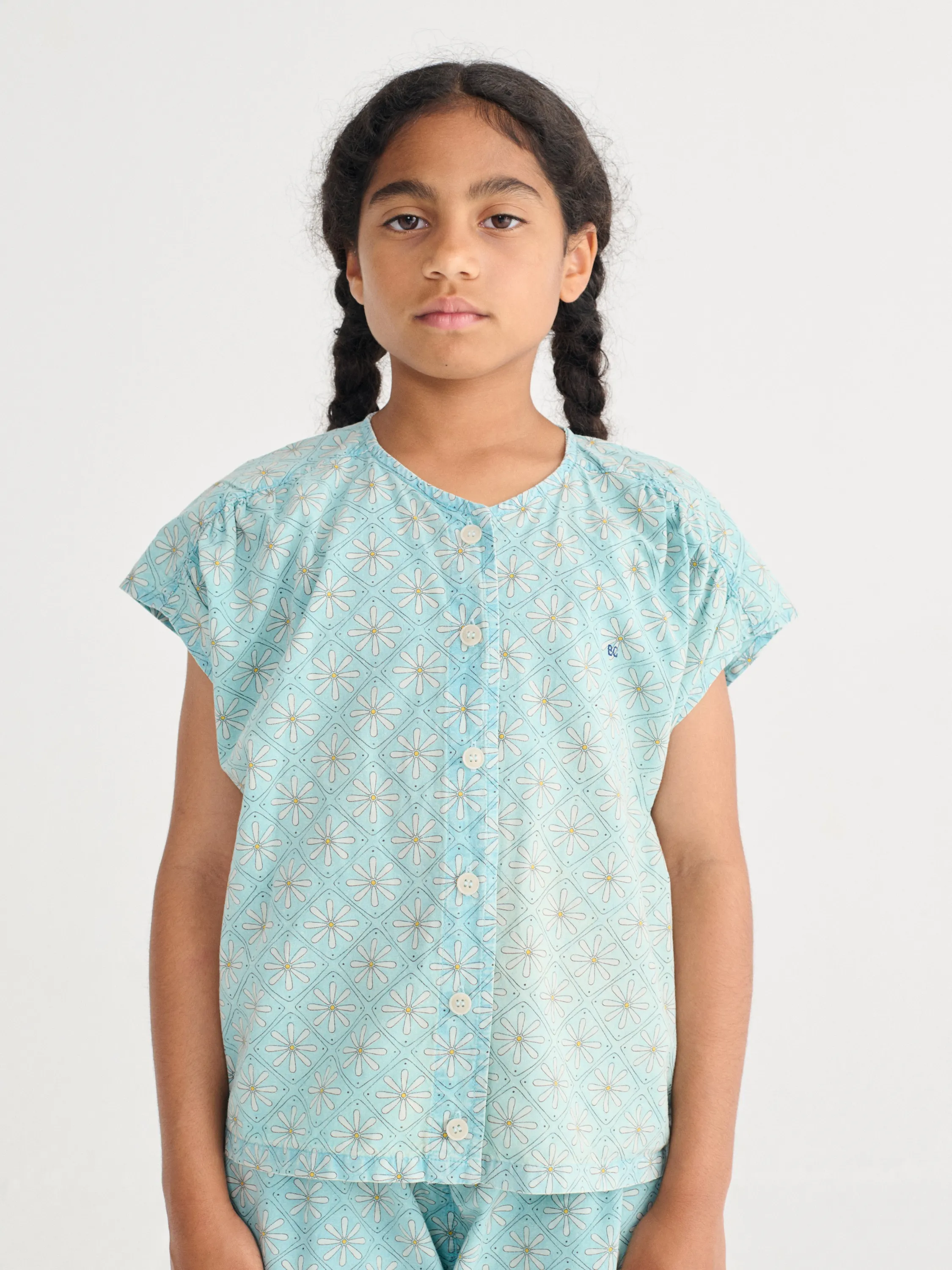 BOBO CHOSES - koszulka dziewczęca Daisy Mosaic All Over