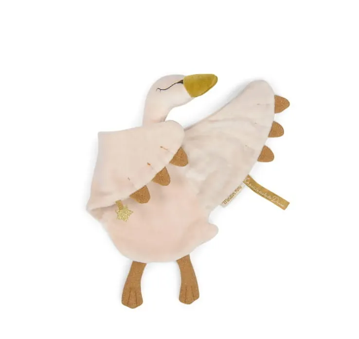 Moulin Roty - przytulanka dla maluszka łabędź Moulin Roty - przytulanka dla maluszka łabędź