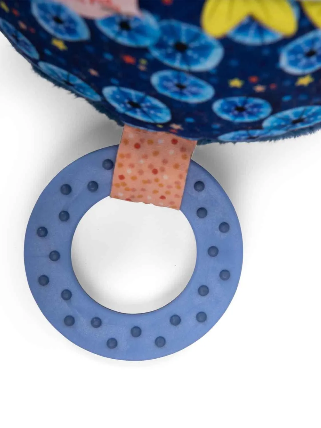 Moulin Roty - piłka aktywizująca Les Aventures 16 cm Moulin Roty - piłka aktywizująca Les Aventures 16 cm