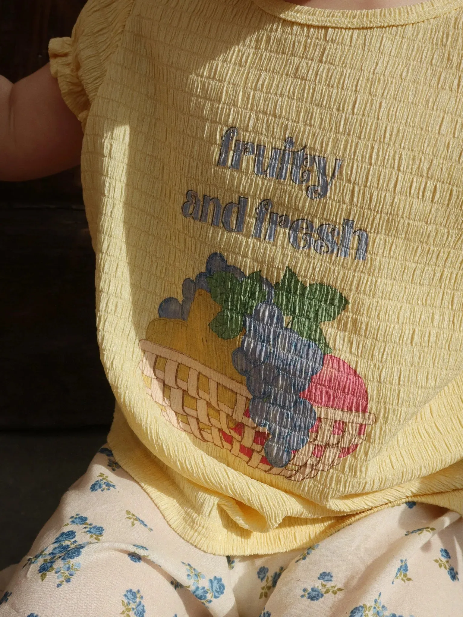 Konges Sløjd - bawełniane spodnie Pacey GOTS Tramonto