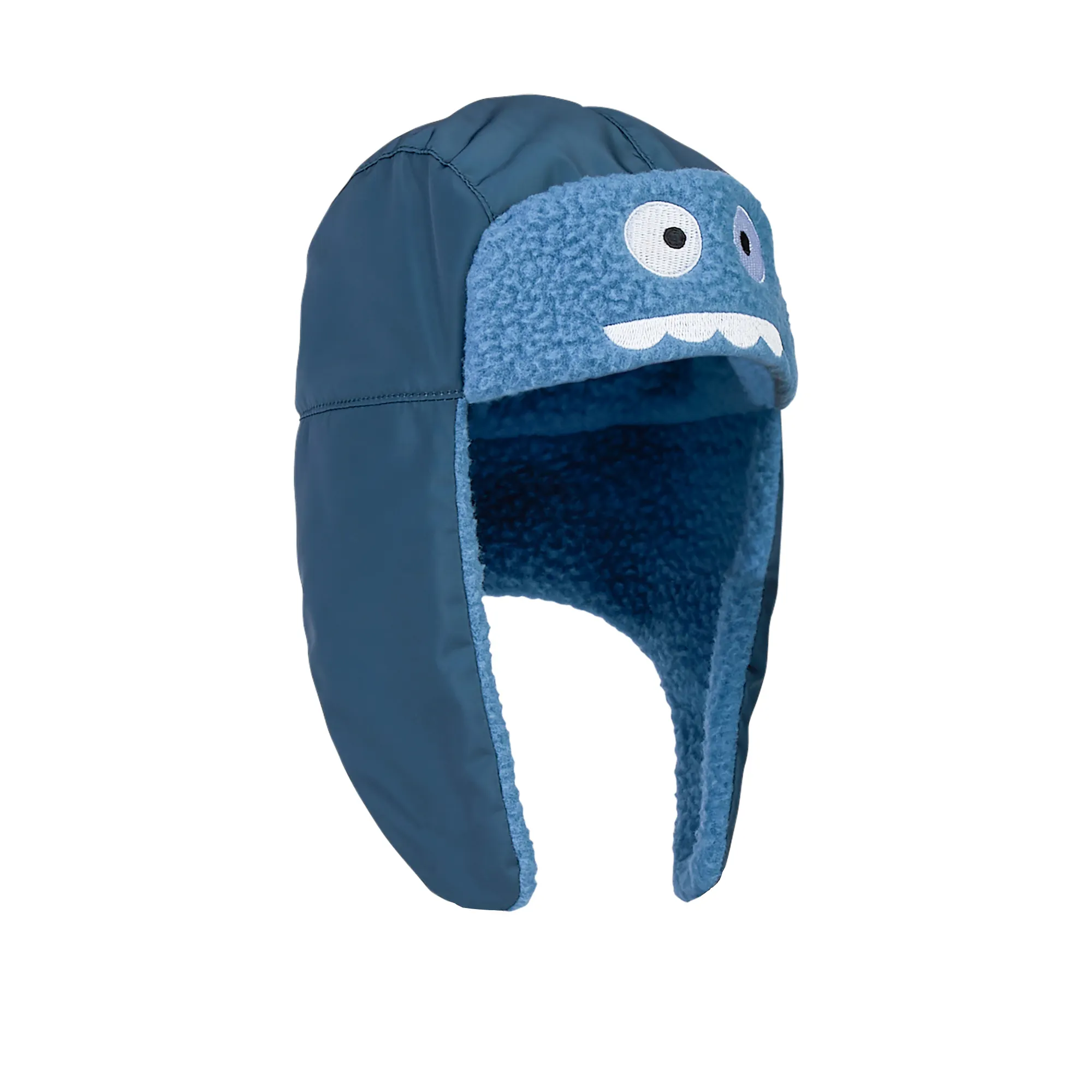 Stella McCartney - czapka chłopięca z haftem Yeti