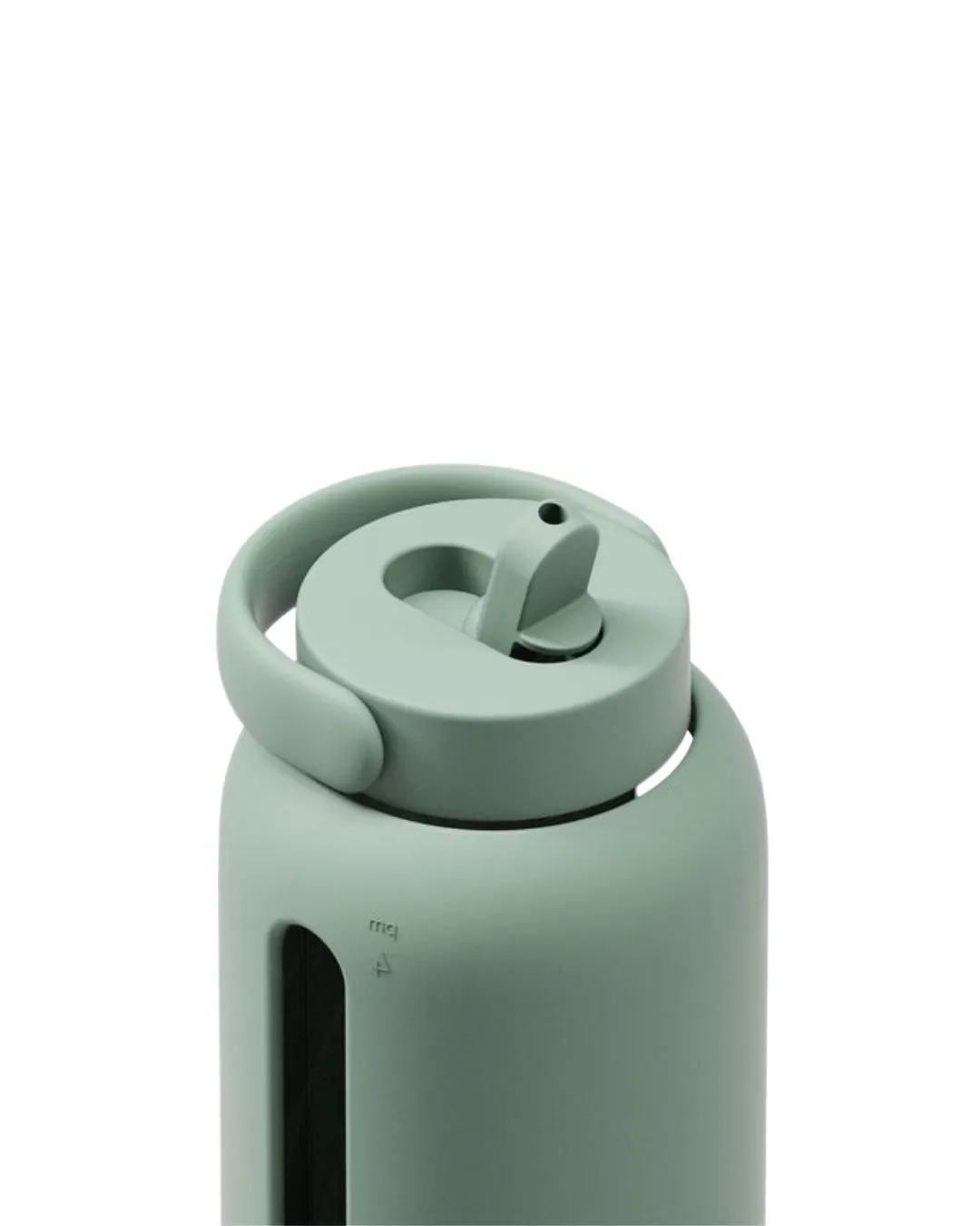 Bink - szczelna szklana butelka Bink Day 800 ml + Flip Cap Aloe Bink - szczelna szklana butelka Bink Day 800 ml + Flip Cap Aloe