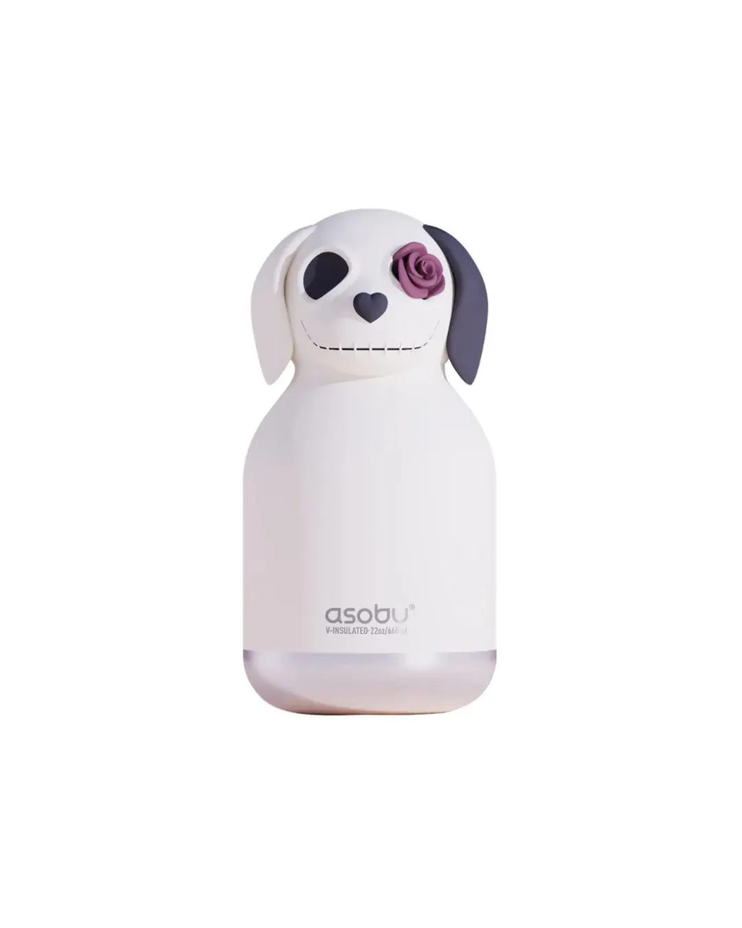 Asobu - butelka termiczna ze słomką Maxi Spookie Undead Dog 660 ml