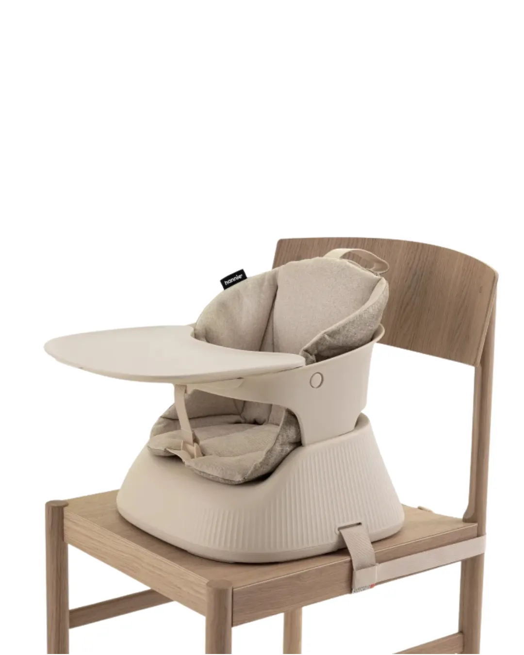 Hannie - przenośne krzesełko do karmienia White Sand
