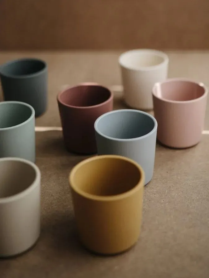 Mushie - kubeczki do nauki samodzielnego picia Caramel Mushie - kubeczki do nauki samodzielnego picia Caramel