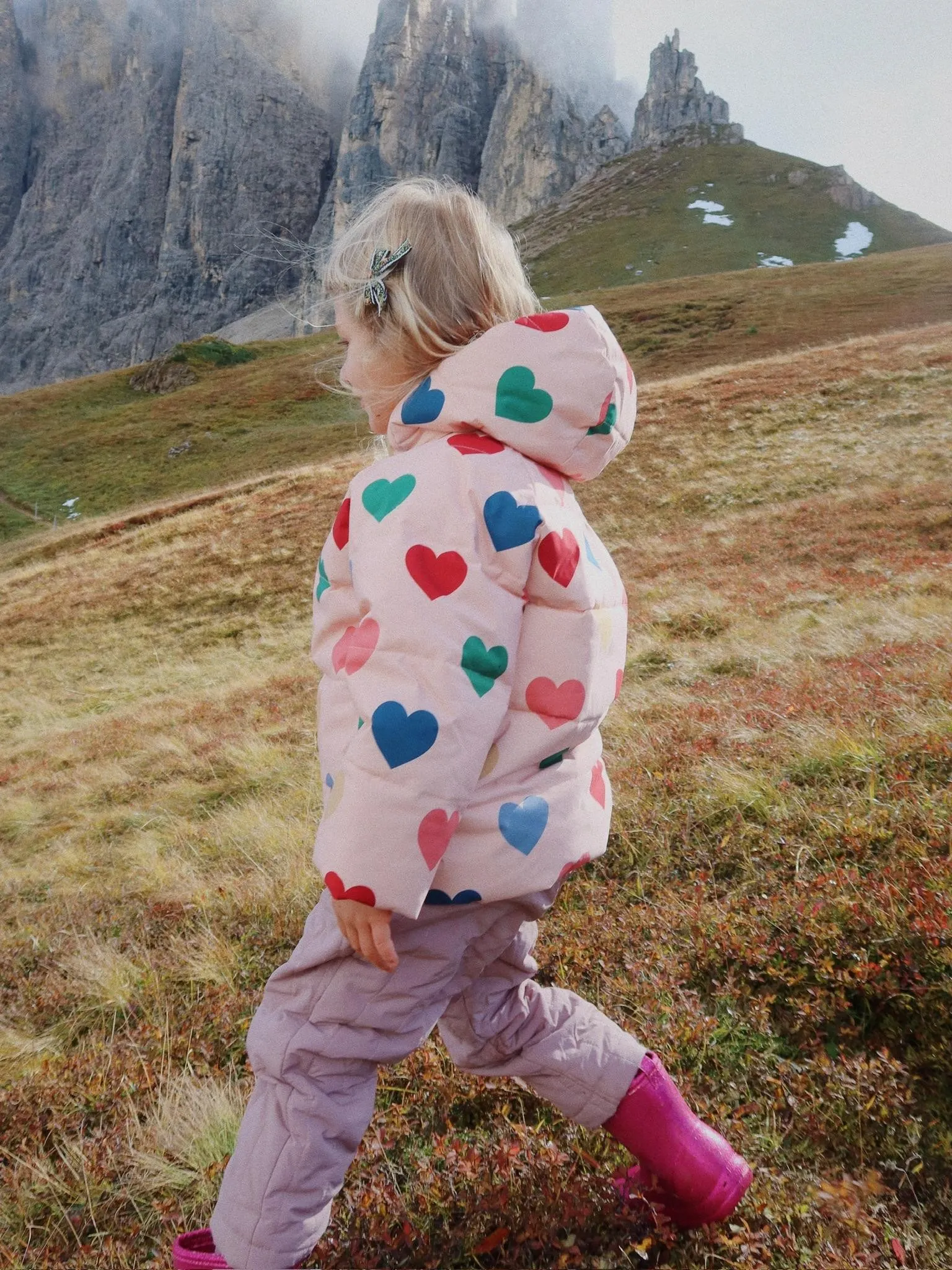 Konges Sløjd - spodnie Juno Pants Twilight Mauve