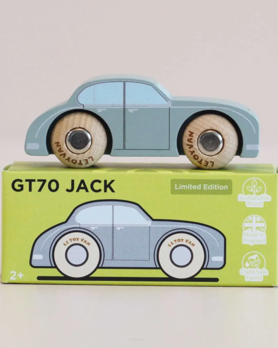 Le Toy Van - Drewniany samochodzik GT70 Jack Le Toy Van - Drewniany samochodzik GT70 Jack