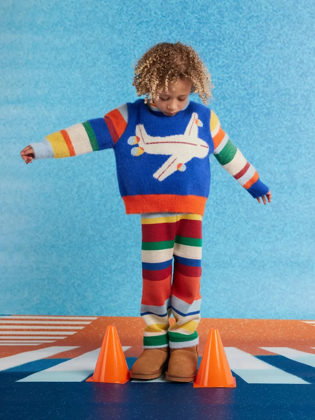 Halcyon Nights - puszysty sweter we wzory Beep Beep Halcyon Nights - puszysty sweter we wzory Beep Beep