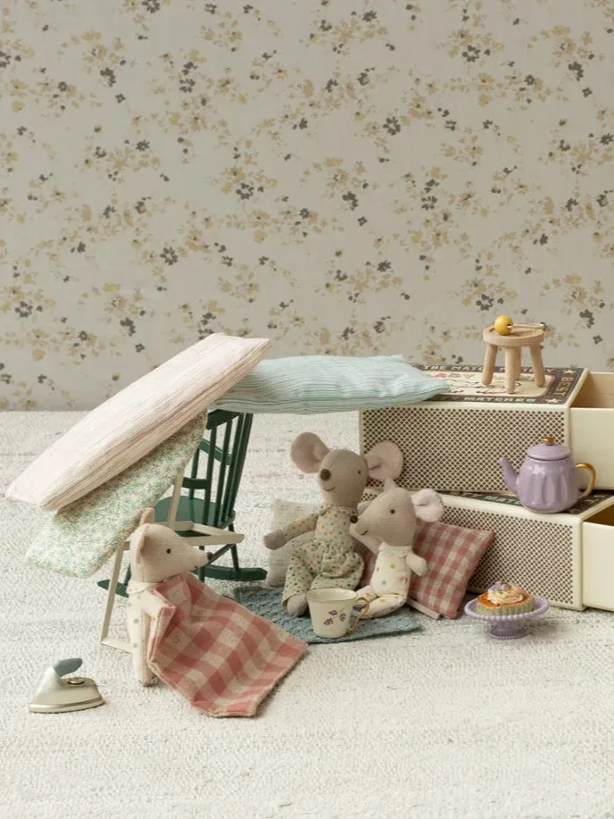 Maileg - bujany fotelik dla myszek Dark Green