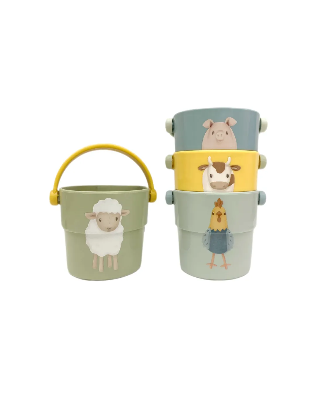 Little Dutch - kubeczki kąpielowe Little Farm
