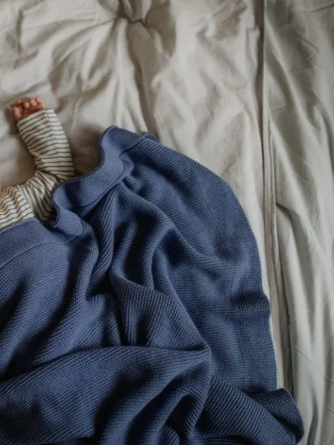 My Memi - bambusowy kocyk 80x100 Classic Denim