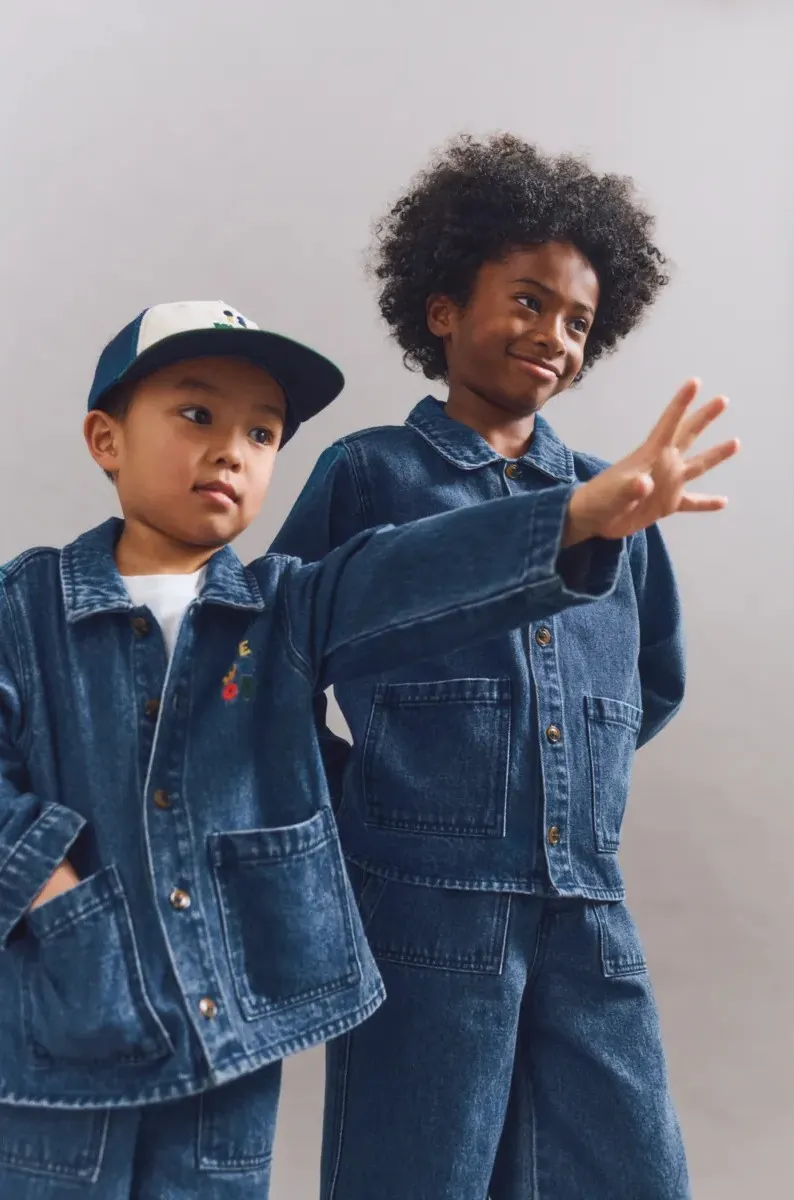 Liewood - koszula jeansowa Kinsley Placement Medium Blue Liewood - koszula jeansowa Kinsley Placement Medium Blue