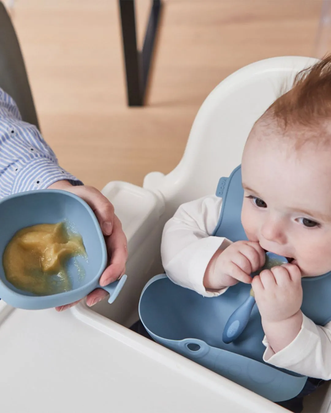 B.box - silikonowa miseczka z pokrywką Ocean B.box - silikonowa miseczka z pokrywką Ocean