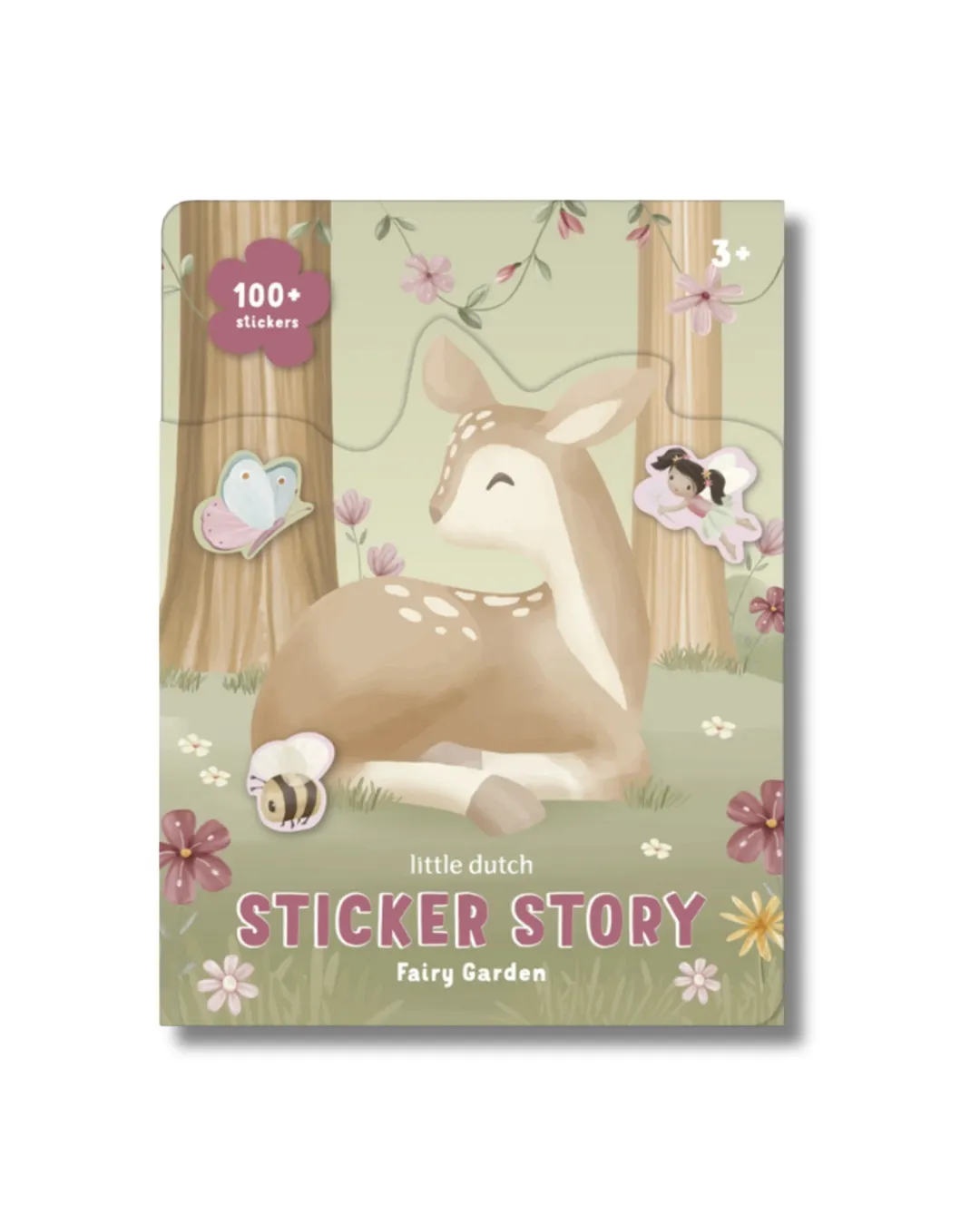 Little Dutch - Książeczka z naklejkami Fairy Garden Little Dutch - Książeczka z naklejkami Fairy Garden