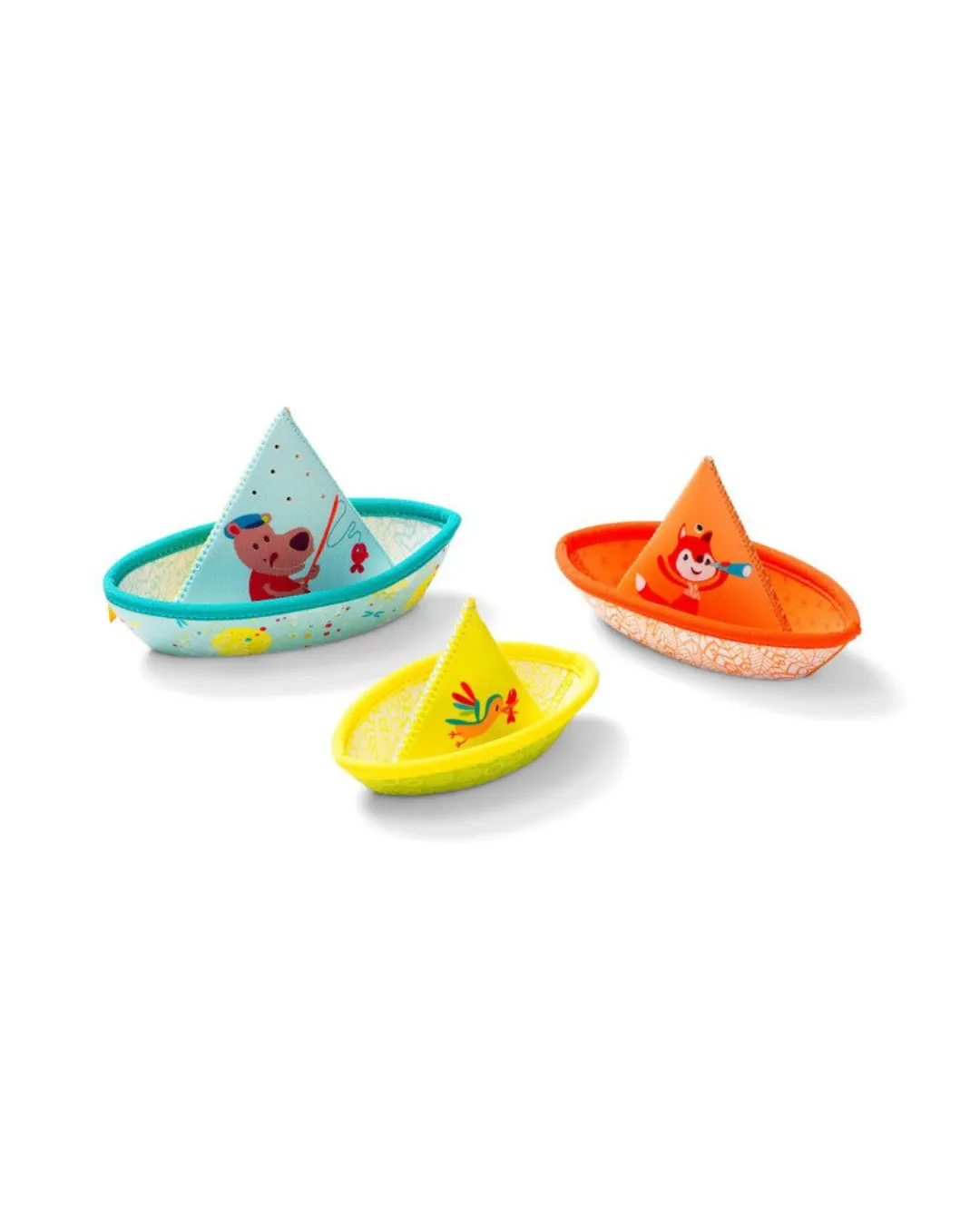 Lilliputiens - 3 łódeczki do kąpieli