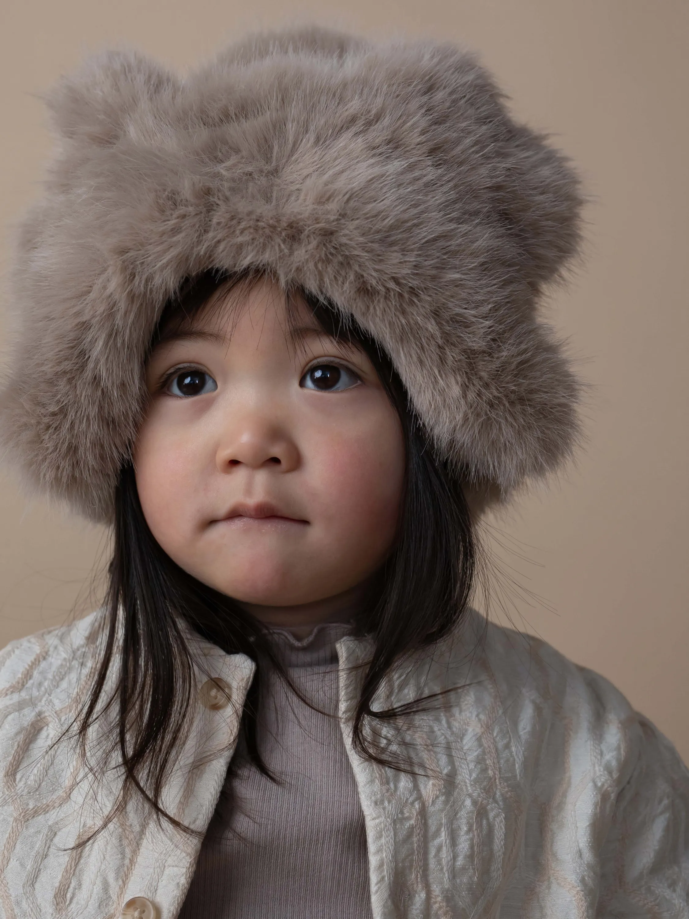 Donsje - czapka zimowa Cathelijn Hat Taupe Teddy Donsje - czapka zimowa Cathelijn Hat Taupe Teddy