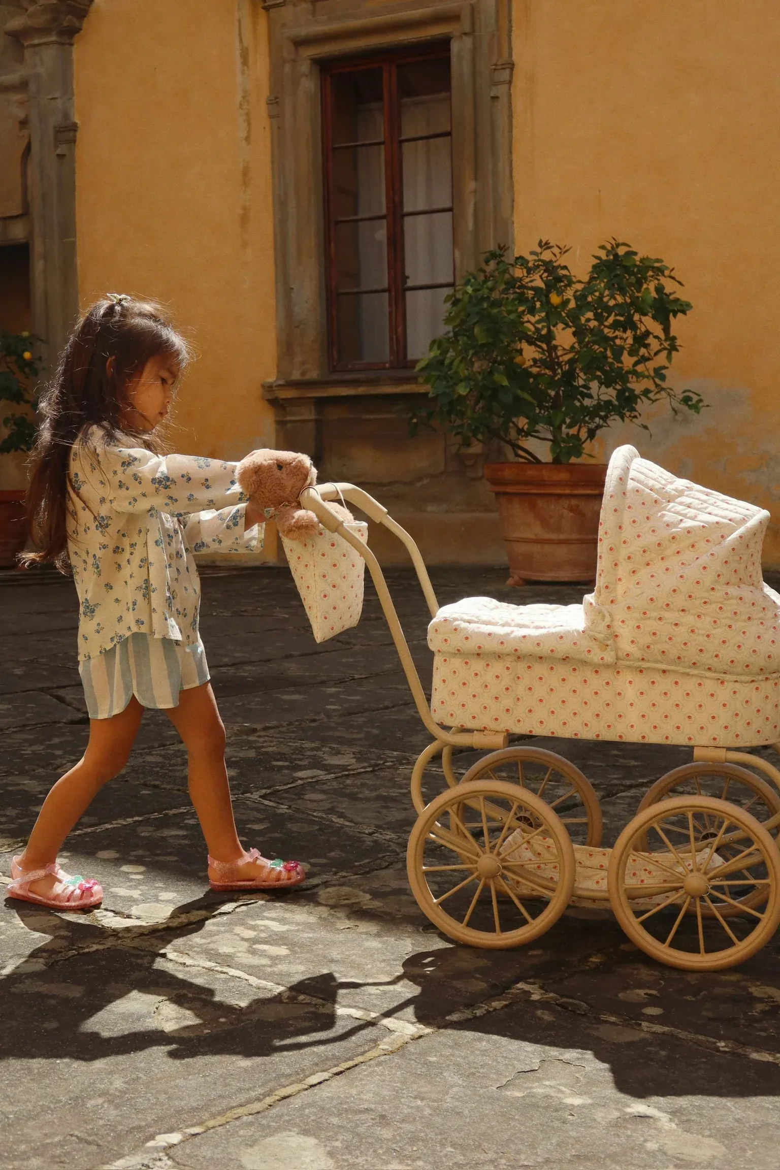 Konges Sløjd - bawełniana koszula Pacey Tramonto