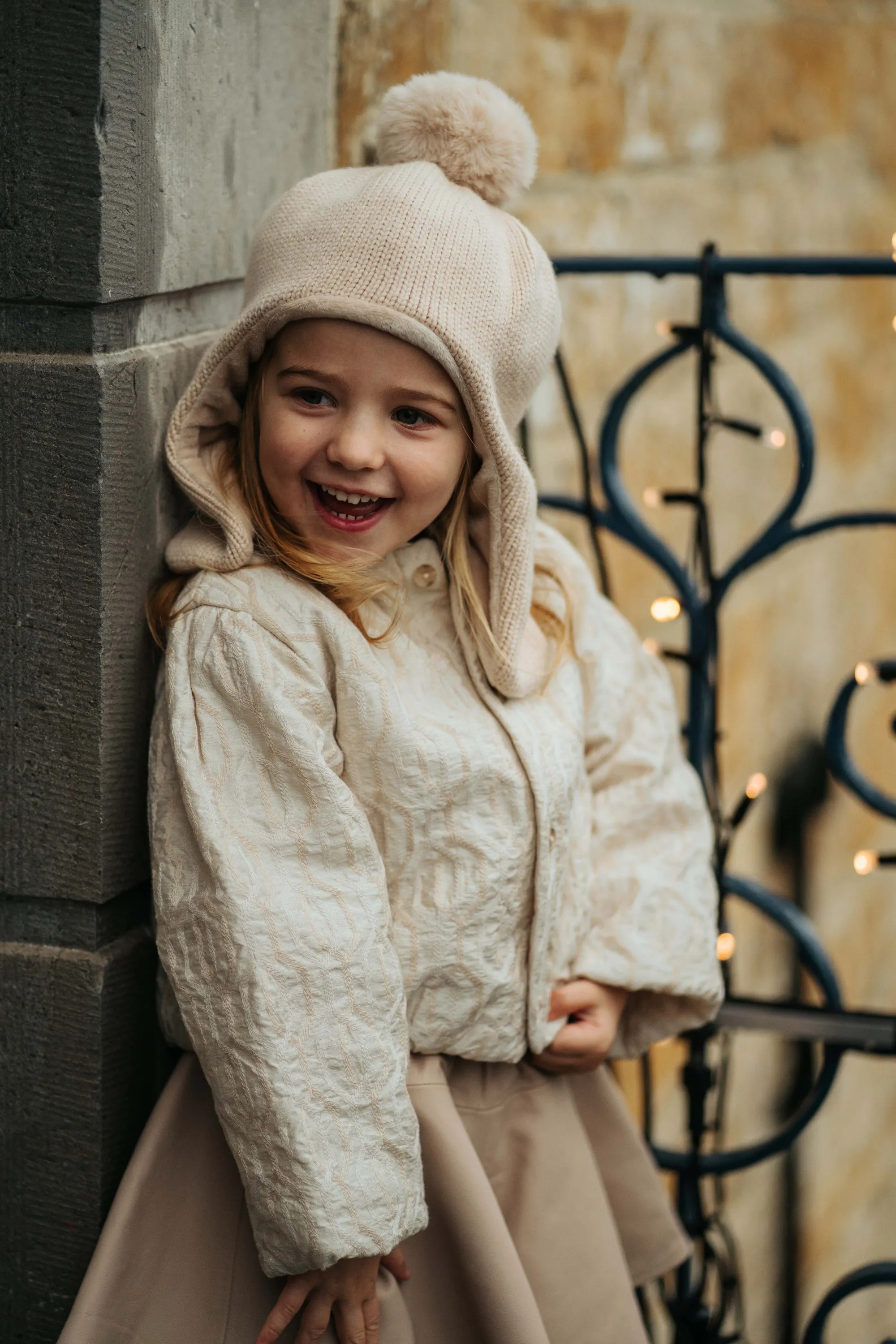 Donsje - czapka zimowa Tirza Hat Soft Sand Teddy Donsje - czapka zimowa Tirza Hat Soft Sand Teddy