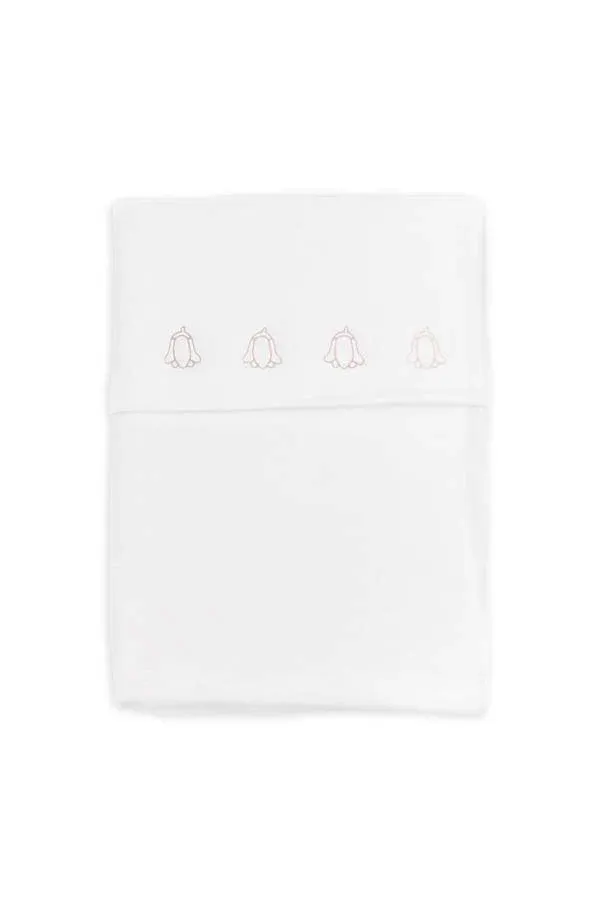 Bamboom - bambusowe prześcieradło 100x75 cm + bambusowa poszewka na poduszkę 40x30 cm Tulips