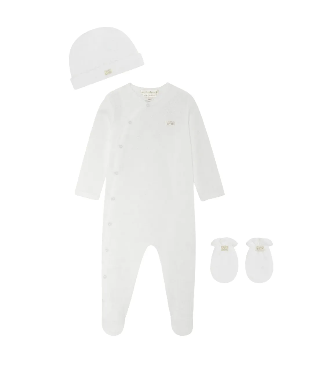 Zestaw prezentowy dla niemowlaka Marie-Chantal Pointelle Zestaw prezentowy dla niemowlaka Marie-Chantal Pointelle